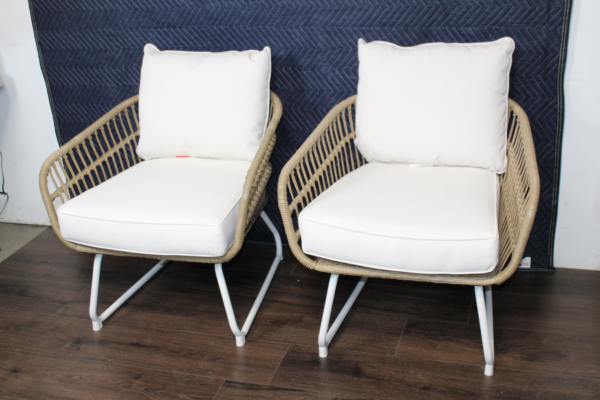 Picture of 2pc Southport Outdoor Patio Chairs, Club Chairs - Threshold™