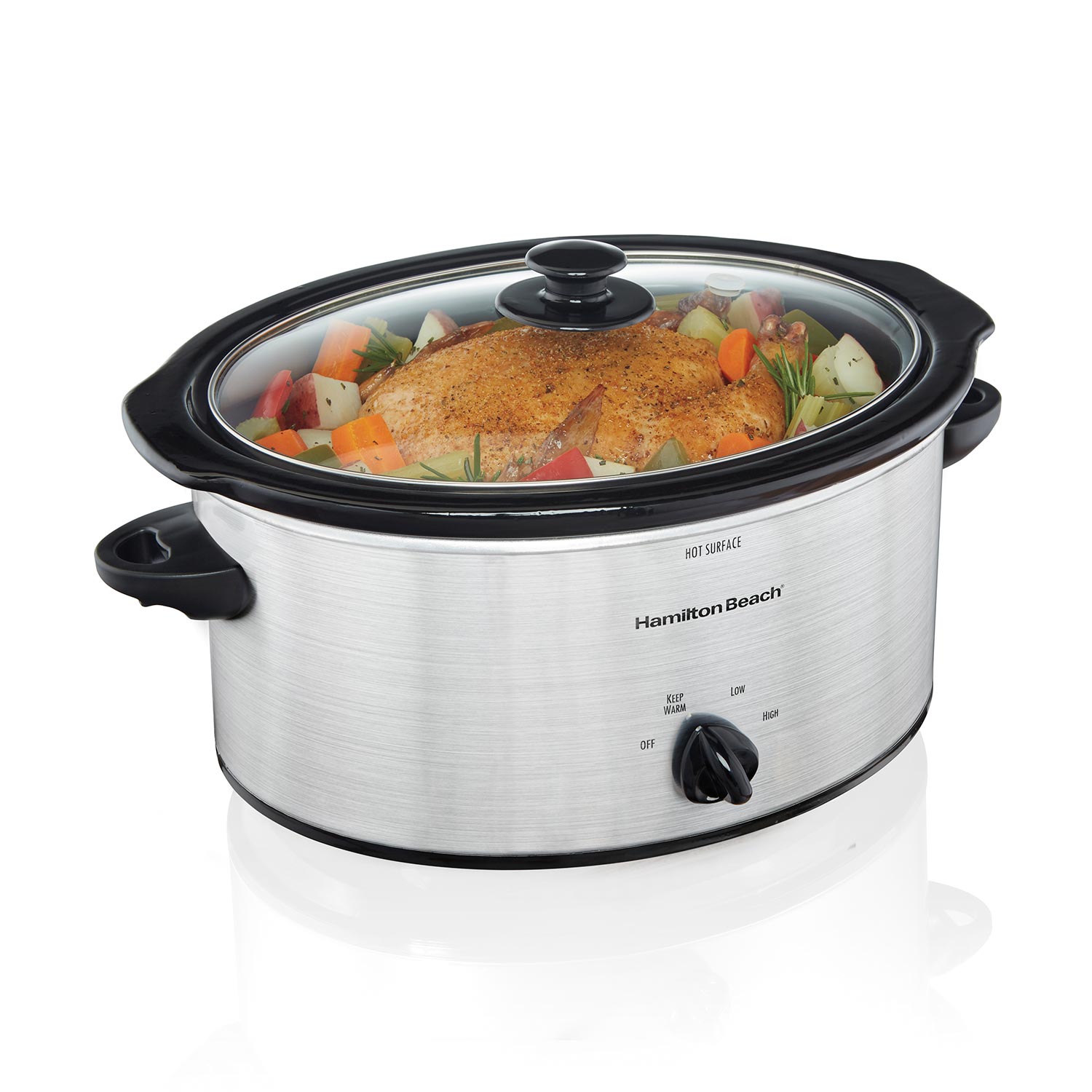 Picture of 5 Quart Slow Cooker, Silver