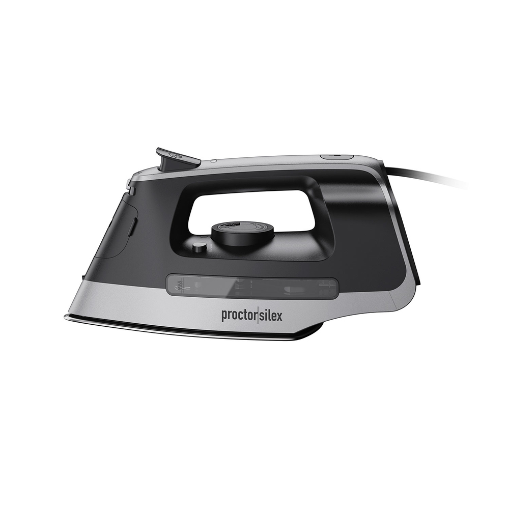 Picture of steam iron, retractable cord iron